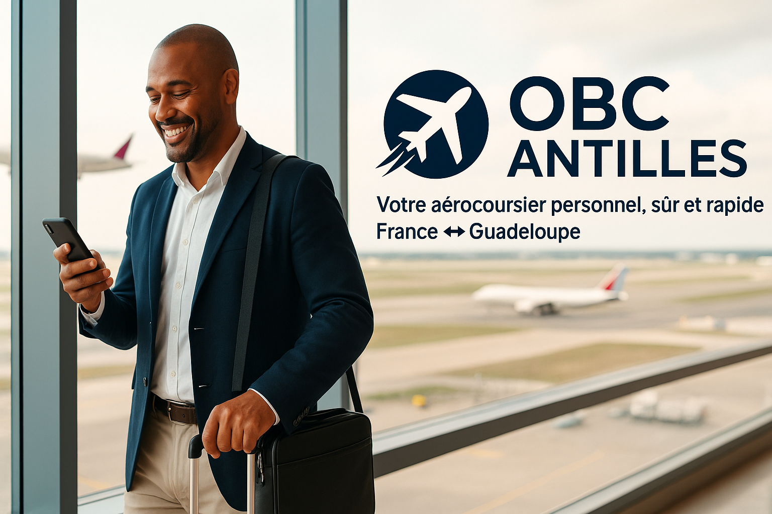 OBC Antilles — Convoyage aérien France ↔ Guadeloupe